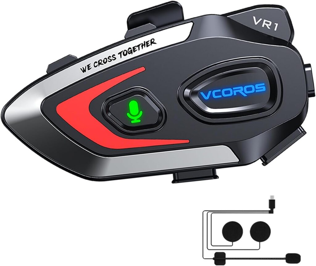 Auriculares manos libres VCOROS VR1 para casco